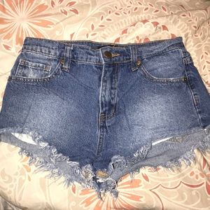 Jean shorts